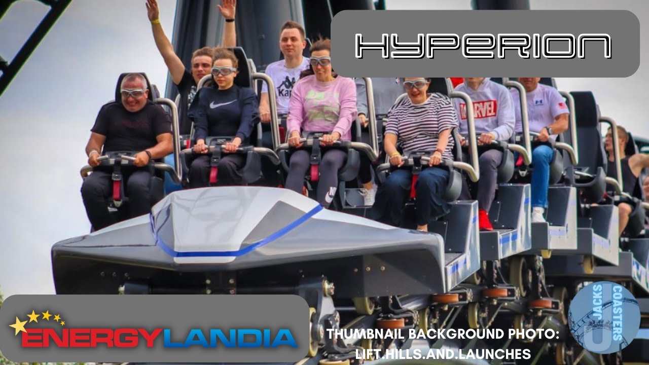 Hyperion Front Row On-Ride POV - Energylandia | Jacks Coasters