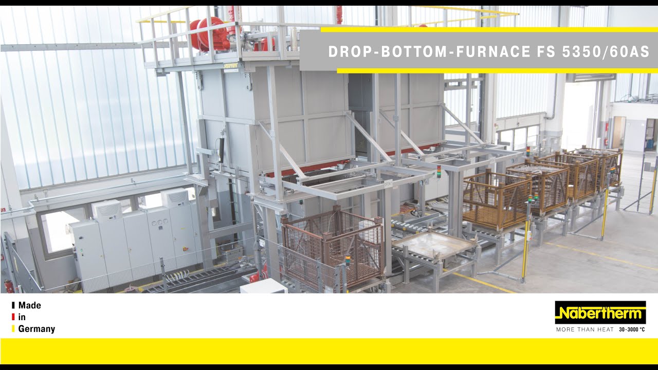 Fully Automatic Quench & Temper Plant for Aluminum with Drop-Bottom Furnace FS  5350/60AS