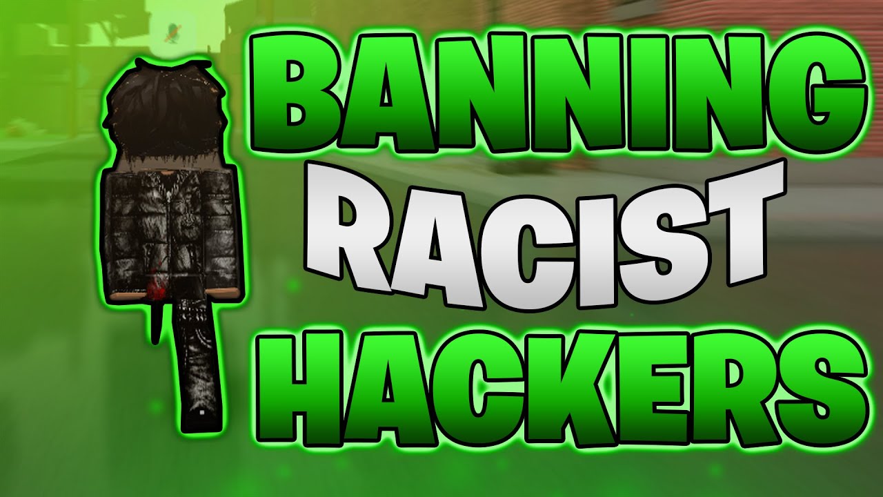 👑 Banning RACIST HACKERS in Da Hood 👑 (Funny)