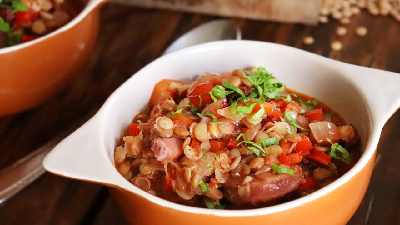 GUISO de LENTEJAS - Lentejas con Chorizo - CUKit!
