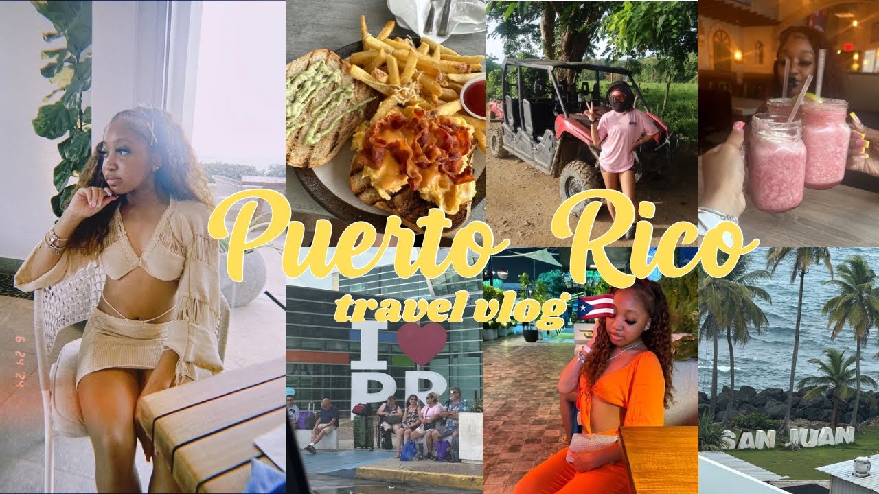 PUERTO RICO VLOG 🇵🇷 | ATV'S, RAINFOREST, OLD SAN JUAN, DINNER & MORE || Zion Alysse