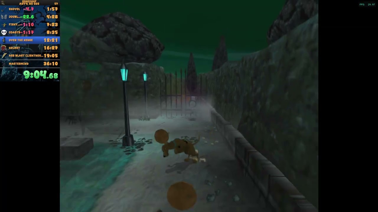 Scooby Doo Night of 100 Frights Any % No GGS in 34:19 02/02/26