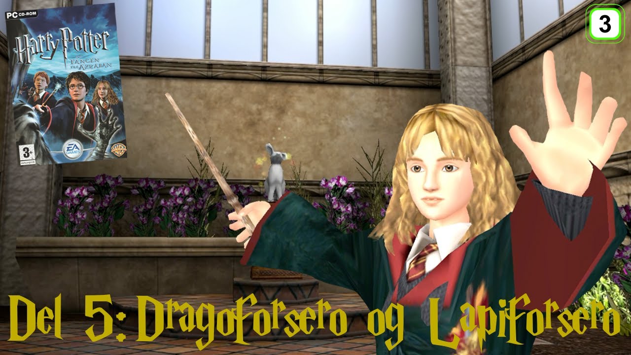 DRAGOFORSERO OG LAPIFORSERO - Harry Potter og Fangen fra Azkaban PC Del 5 | Norsk Retrogaming