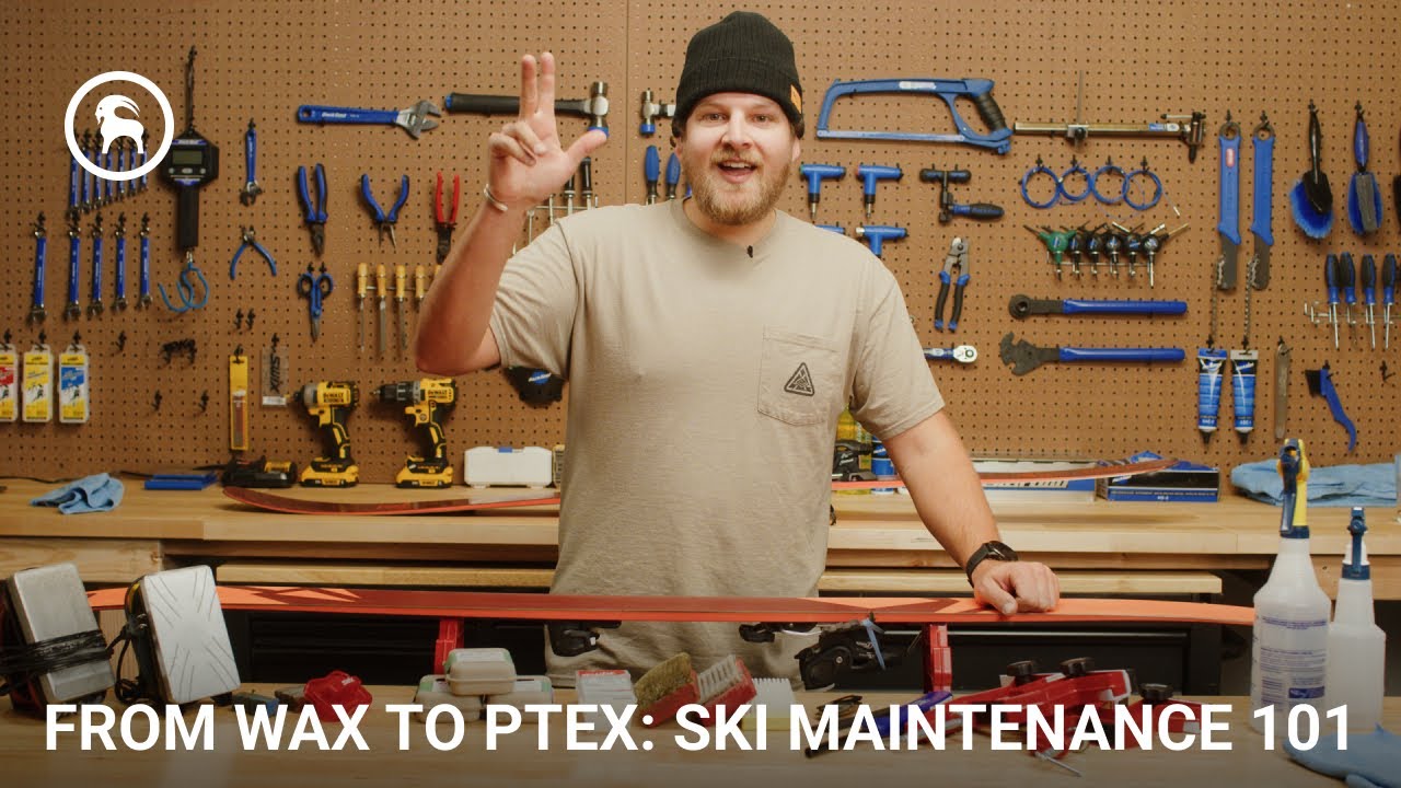 From Wax To Ptex: Ski Maintenance 101