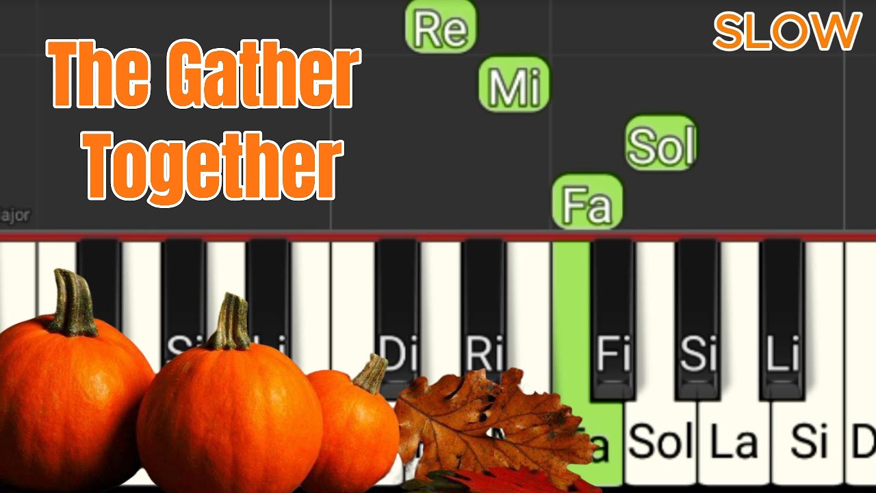 🎹🎵 The Gather Together - Easy  PIANO Tutorial #piano #miprimerpiano #pianosolo #pianocover