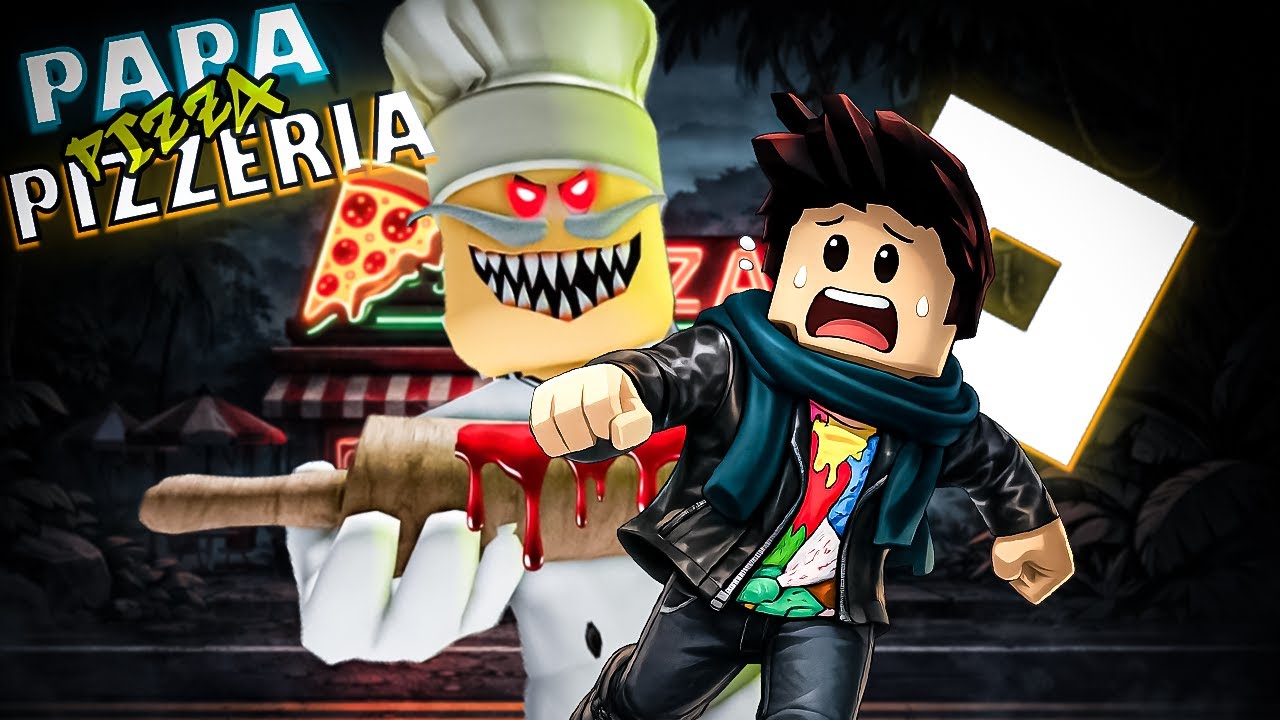 CAN I ESCAPE THE CLOWN PIZZA SHOP  | PAPA PIZZA | Roblox