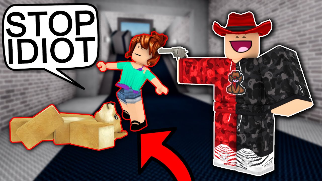 TROLLING TEAMERS In Murder Mystery 2! (ROBLOX)
