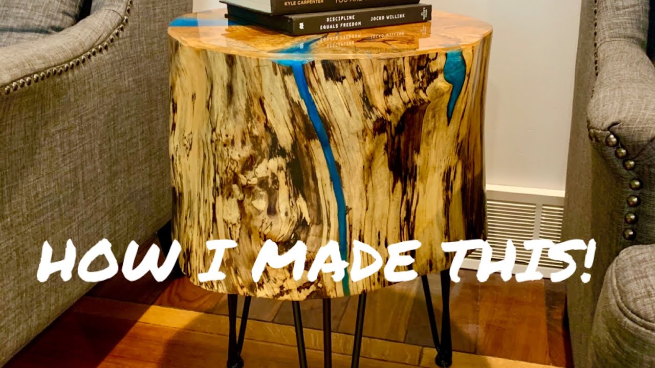 MAKING AN EPOXY LOG!
