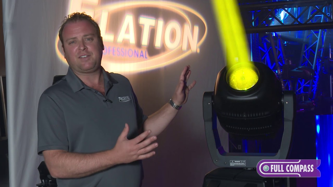 Elation Proteus Hybrid 3-in-1 Moving Head Fixture Overview | Full Compass