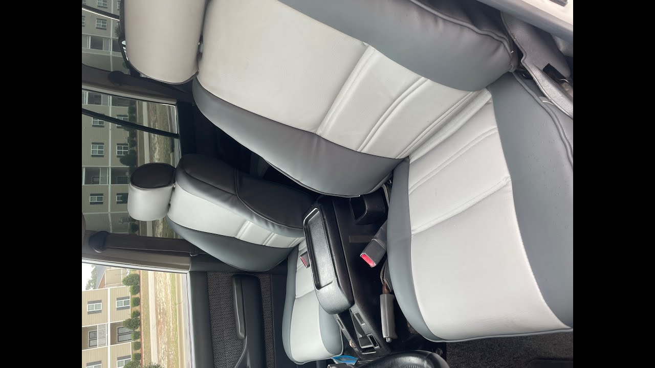 FJ80  Manual  Drivers Seat Teardown and New Upholstery