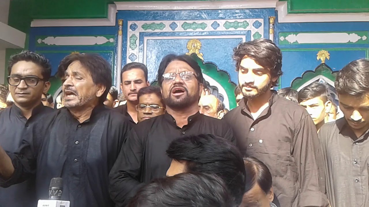 Ya Hussain 3 Moharram Marsiya Ghar se jab Behre  safar (Amroha azadari) Ailia society amroha