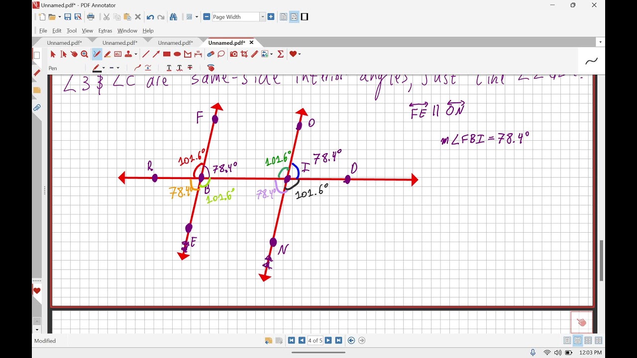 Math 7/8 Compacted: Trials & Transversals!