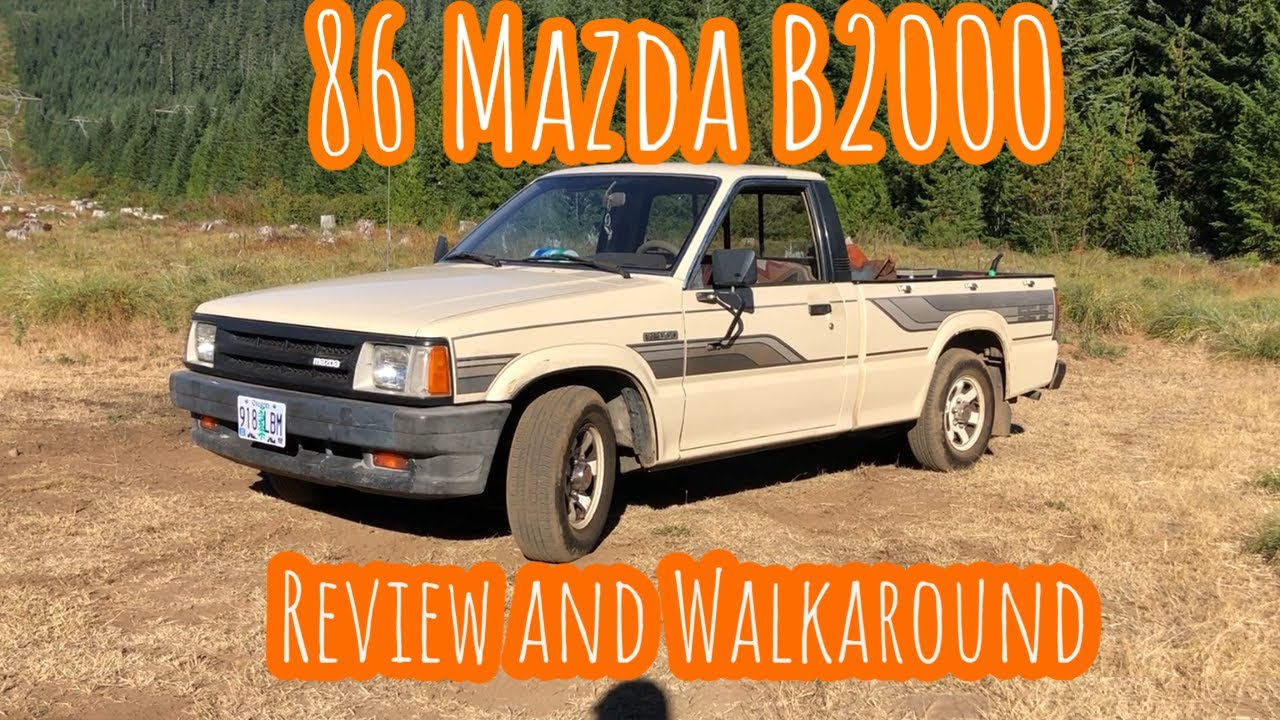 Обзор мини-грузовика Mazda B2000 EFI