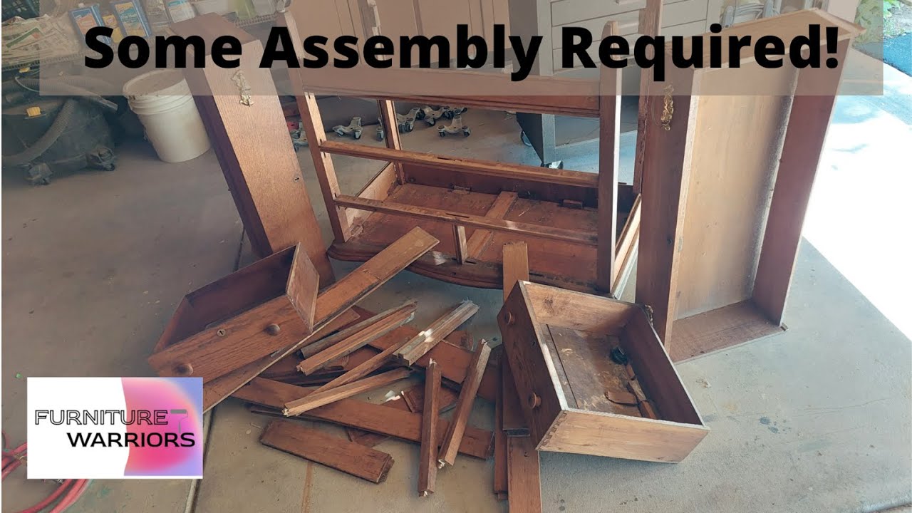 Extreme Restoration Of A Vintage Dresser | What a Mess