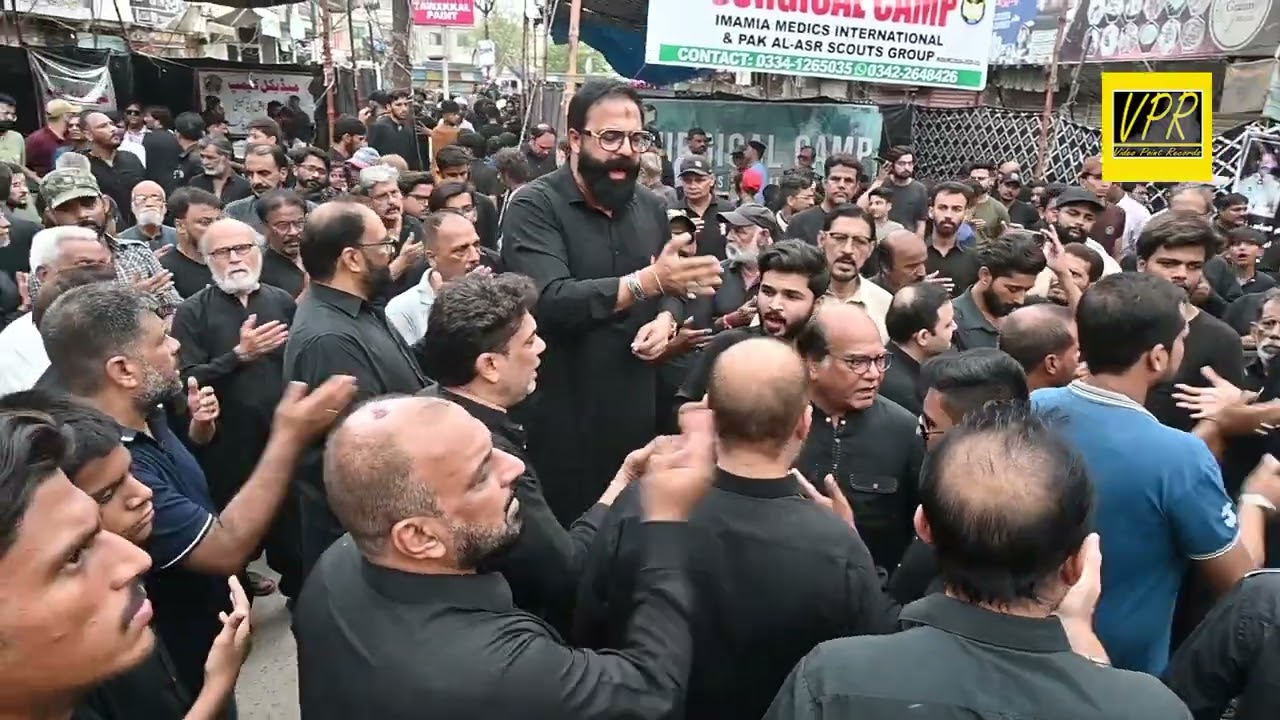 Anjuman Alzulfaqar || S.M.Naqi || 25.Muharram 2025 || Markazi juloos Shah Faisal Colony 