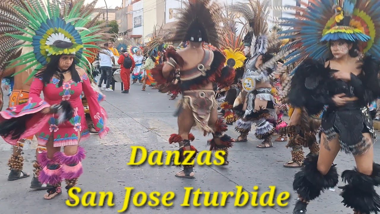 Danzas Santuario del Señor del Santo Entierro, San Jose Iturbide, Guanajuato, México 
