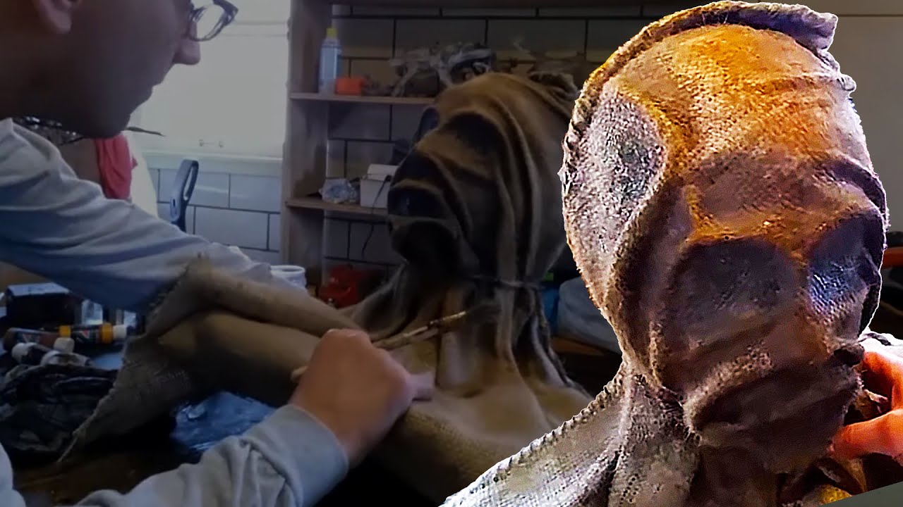 Paint Scarecrow Mask DIY Tutorial