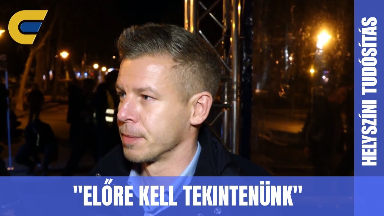 Magyar Péter: Vannak, de nem fogunk kompromittáló felvételekkel élni | egyetem tv |  Helyi tudósítás