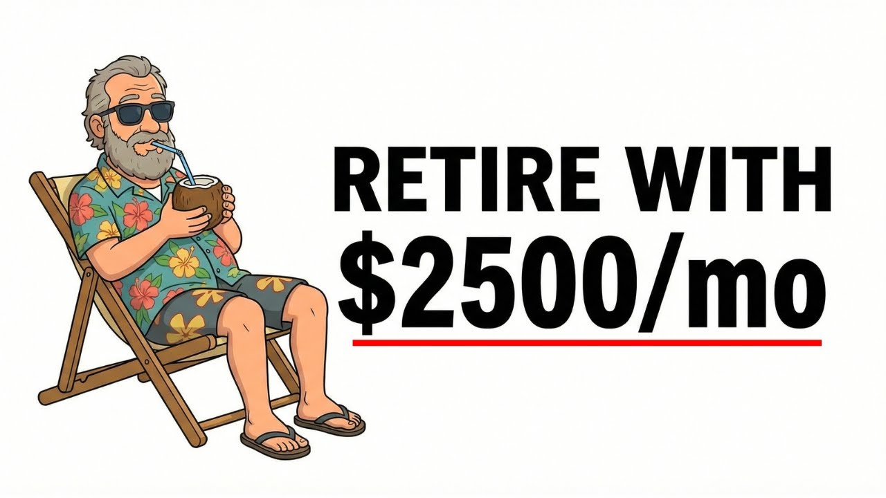 Retire With $2,500 Alone? Why a Million Dollars is Too Much
