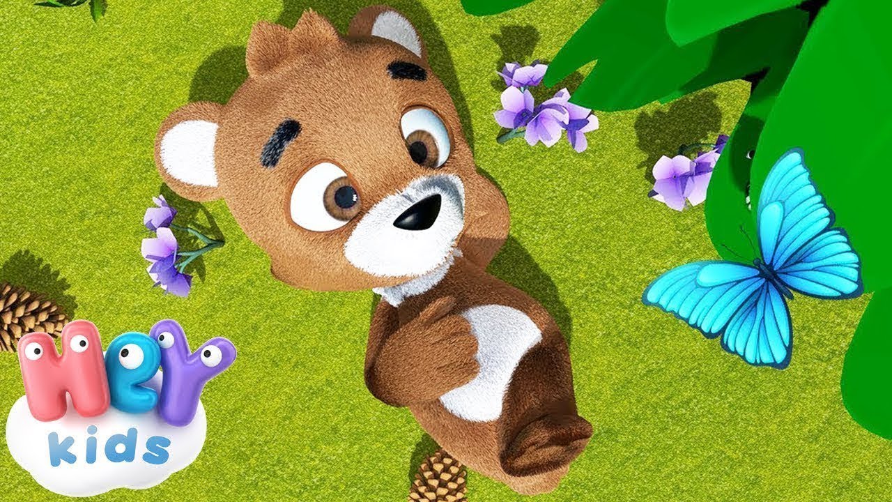 Малкото Кафяво Мече 🐻 Детски песнички колекция - HeyKids