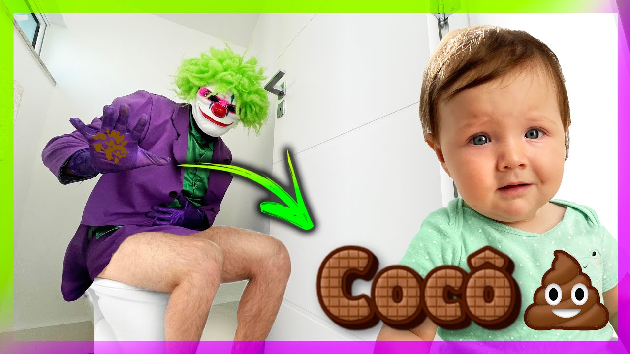 ★ CORINGA TEVE DOR DE BARRIGA E SE SUJOU DE COCÔ ★