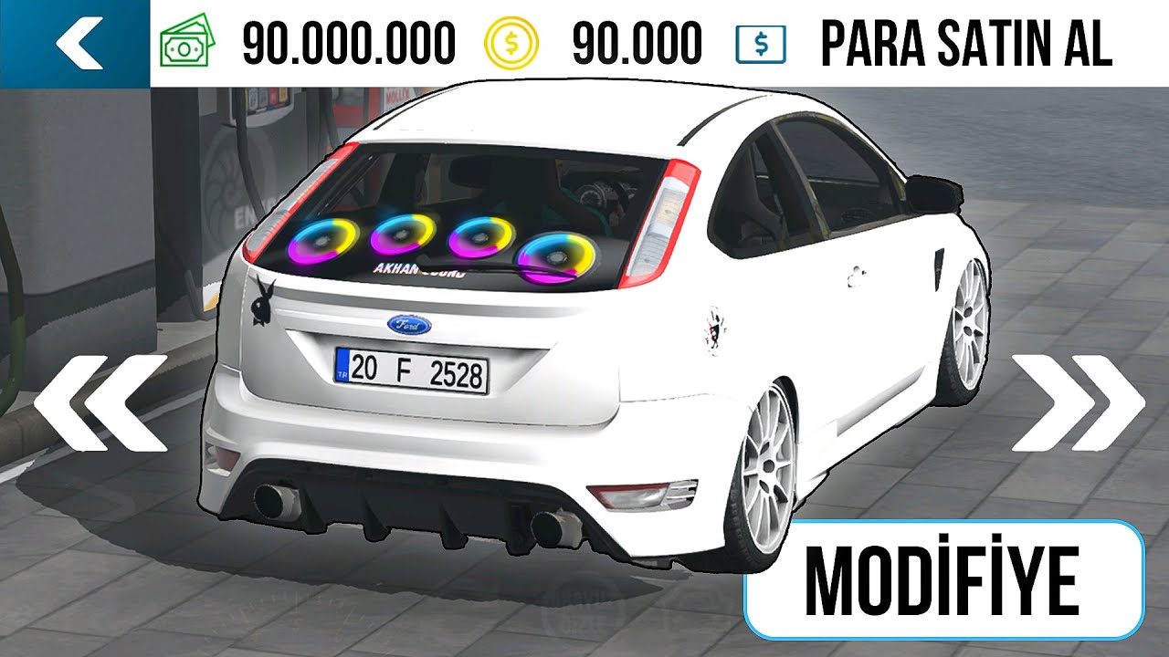 YENİ FORD FOCUS'u MODİFİYE ETTİM !! Car Parking Multiplayer Yeni Güncelleme