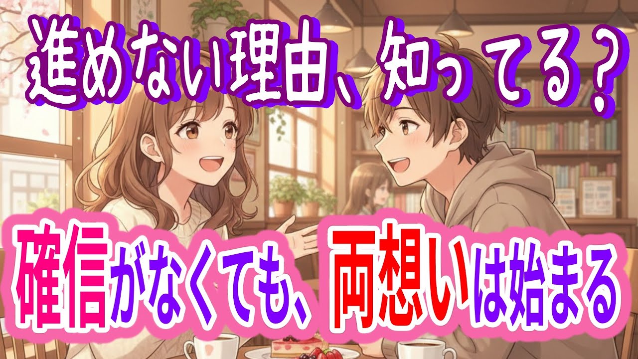 「両想いは、もう始まっている。あとは“信じるかどうか”だけ」