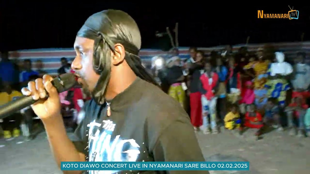 KOTO DIAWO concert in nyamanari 02:02:2025#KOTODIAWOOFFICIALS #bachiroudiawo#guinee #comedy #concert