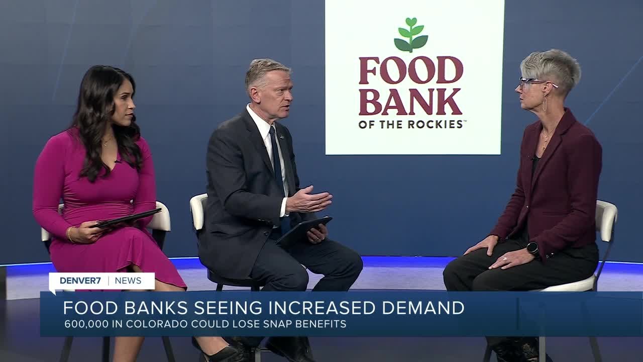 Food Bank of the Rockies CEO discusses impact of government shutdown, SNAP freeze