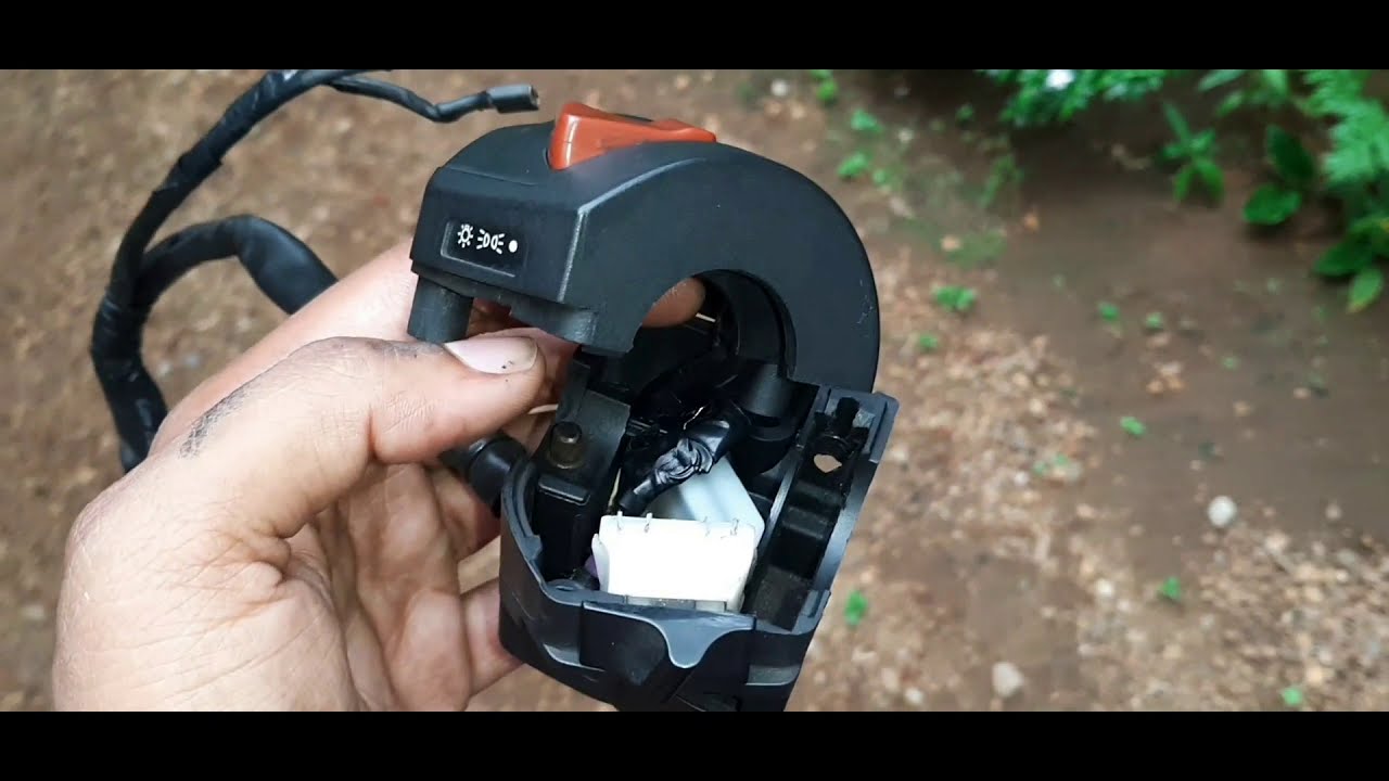 KTM Rc 200 Handle switch back light not working