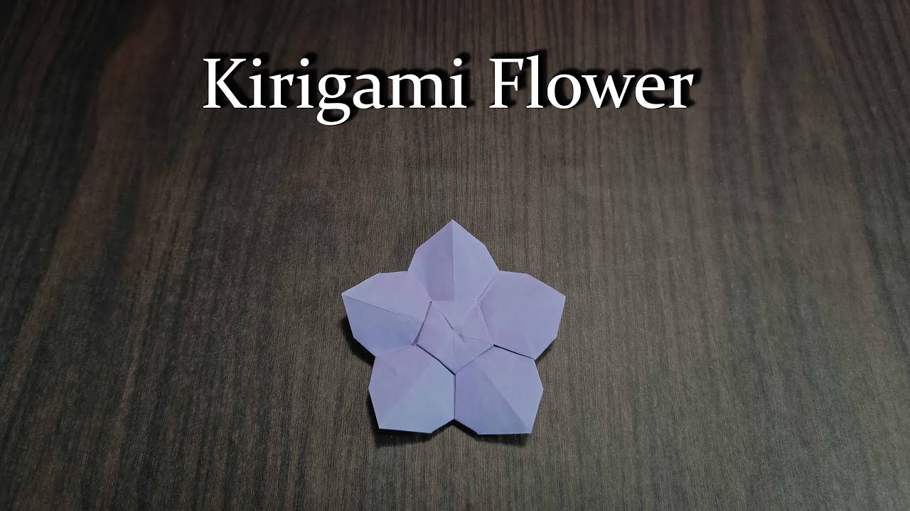 Stunning Kirigami Flower Tutorial: Craft Your Own Blooms!