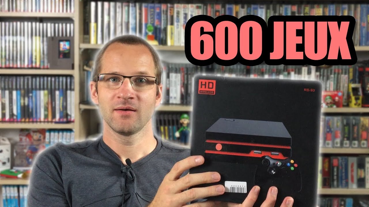 Mini PS4 retrogaming :  la console avec 600 jeux inclus !