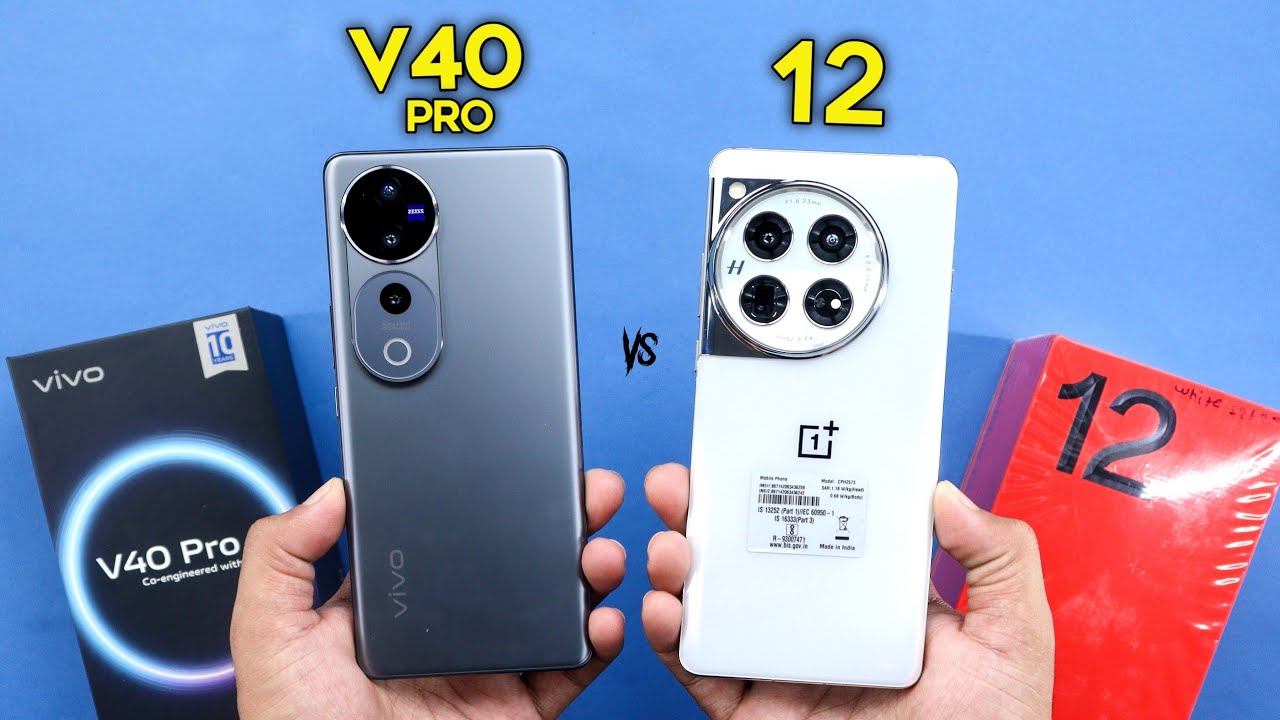 Vivo v40 Pro vs Oneplus 12 - Flagship Phone Comparison