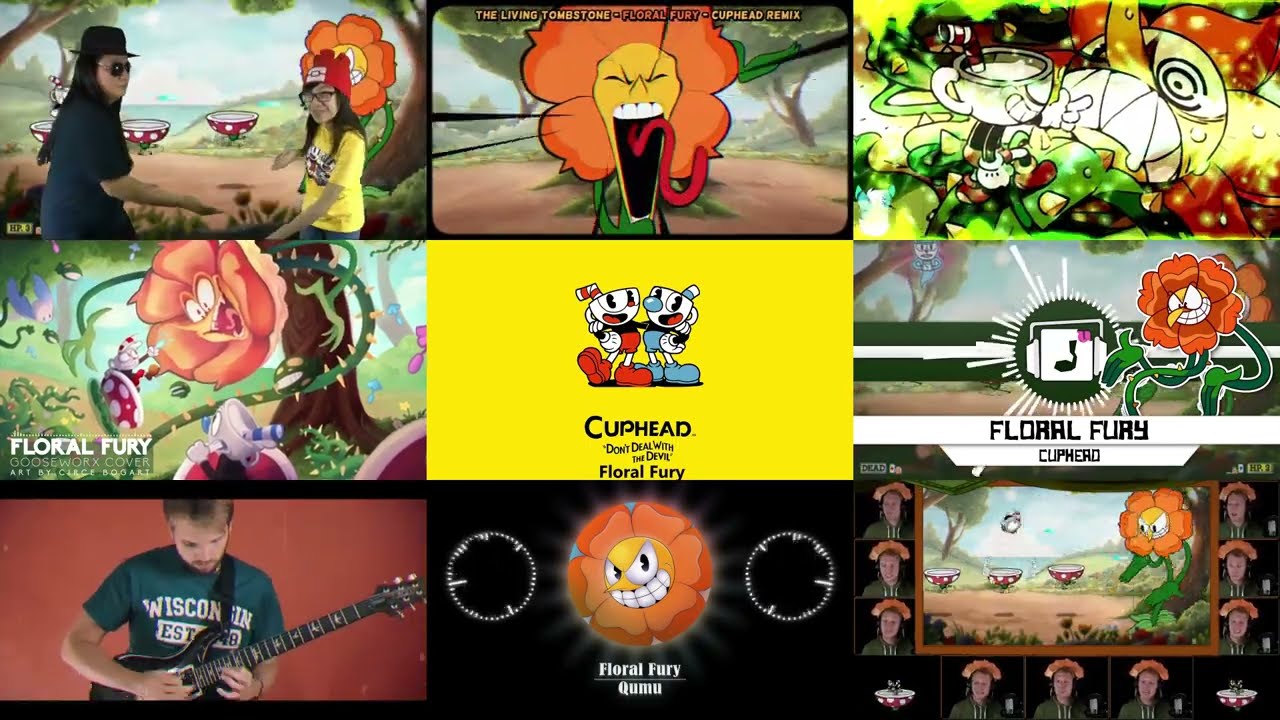 Cuphead OST - Floral Fury (vs Cagney Carnation) (Ninetuple Mashup)