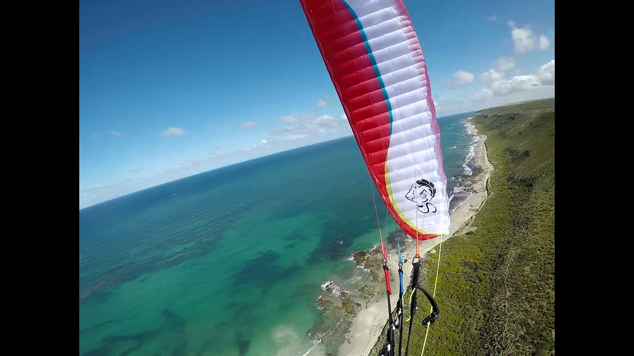 Paragliding Mini wing flying Western Australia - Part 3 of 3