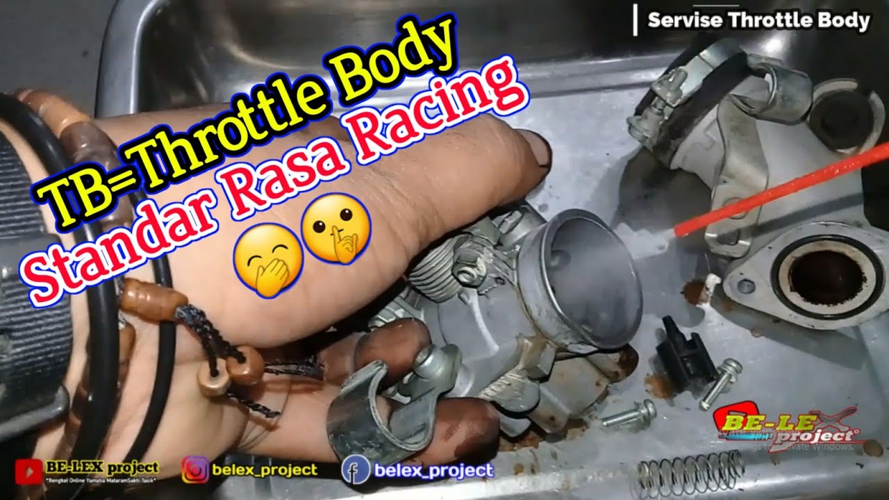 Servise | Merawat Throttle Body Simpel dan mudah [ Mekanik Yamaha ]
