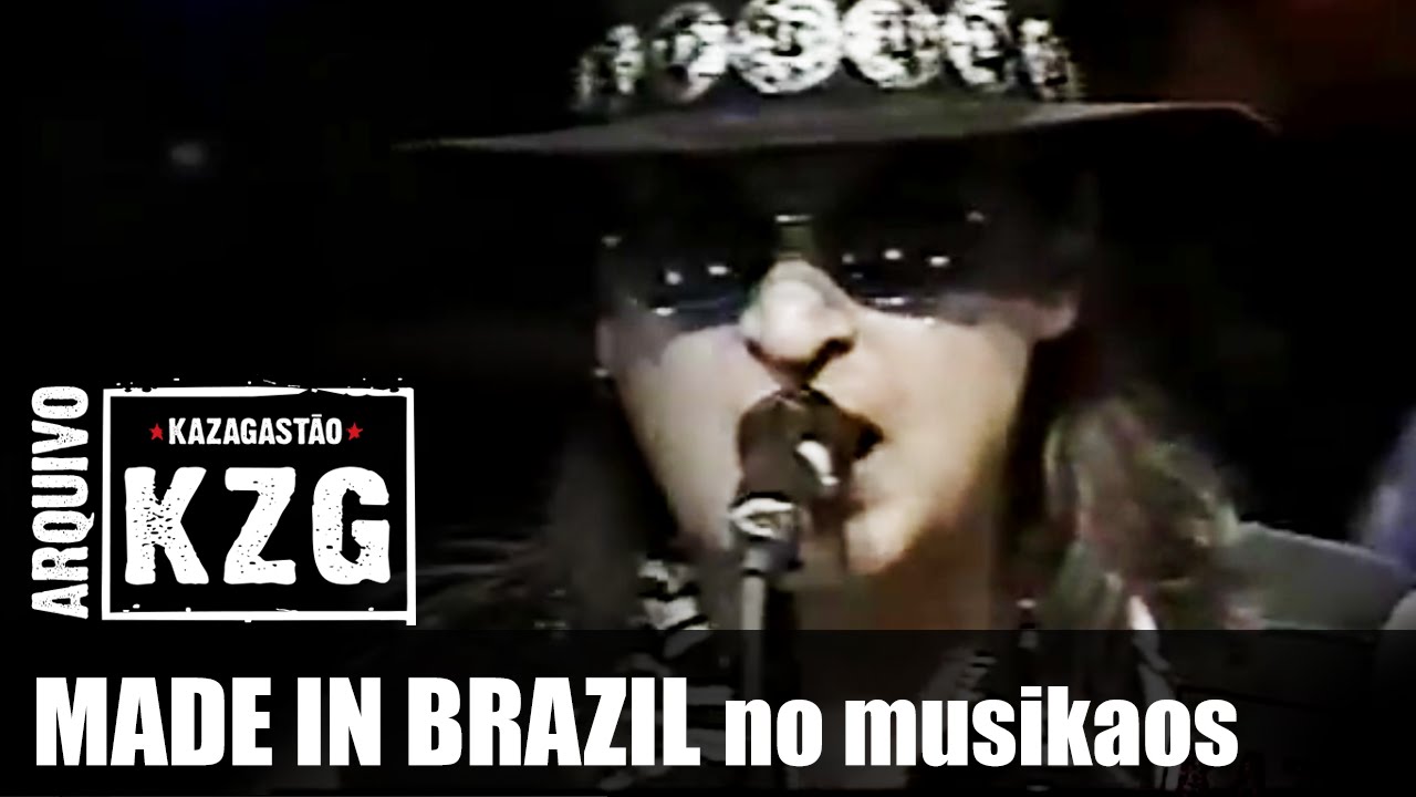 MADE IN BRAZIL no Musikaos (10/4/2001) - Arquivo KZG - apresentado por Gastão Moreira