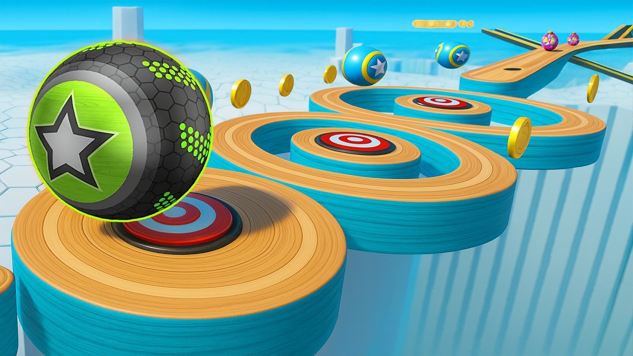 Going Balls, SpeedRun, Going Balls Portal Run Gameplay Max Levels Level 227
