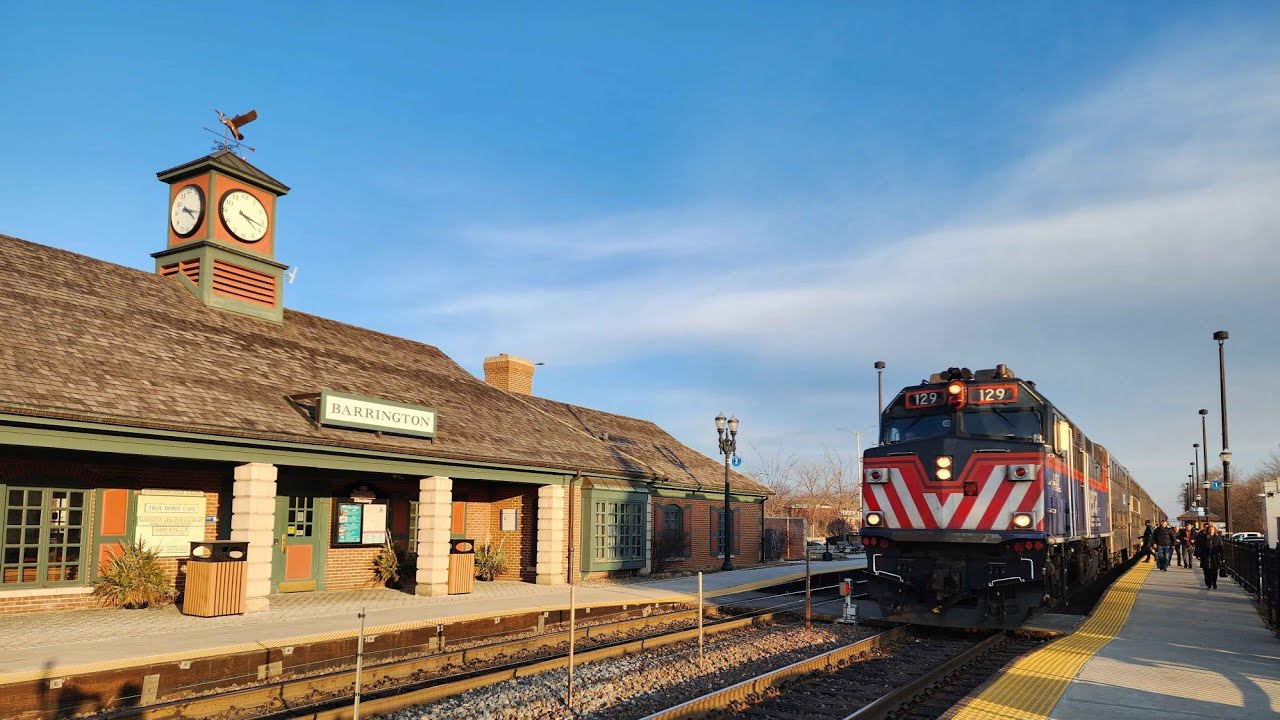 Barrington Railfanning FT. The Remaining ONP Coaches, METX 104, Evening Rush, And More - 2/10/26