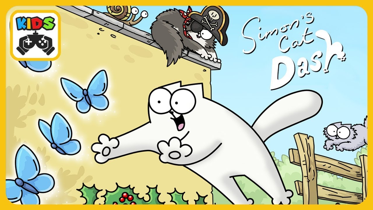 Кот Саймона спешит на свидание в игре Simon's Cat Dash от Good Catch * iOS | Android летсплей