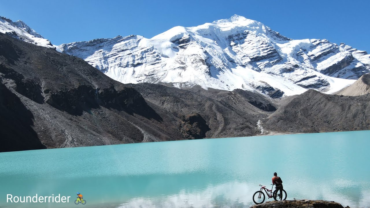 Jagdulla Taal 4700m,Dolpa with MTB 🚴🏿 (solo ride)