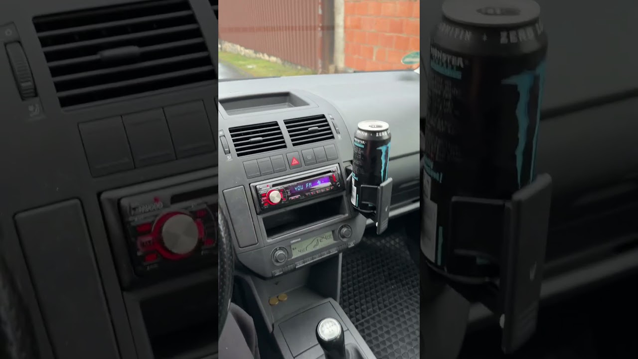 Bester Getränkehalter im Vw Polo