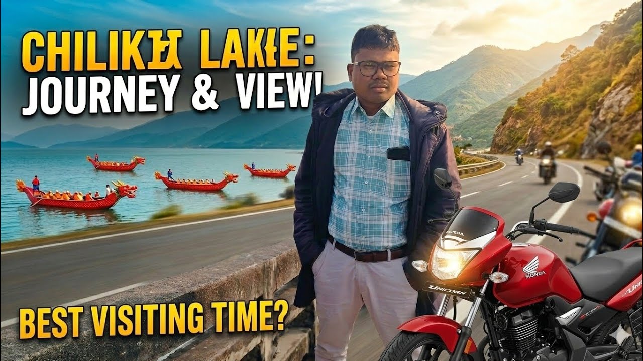 Not Just a Ride… A Journey To Chilika Lake ❤️। 
