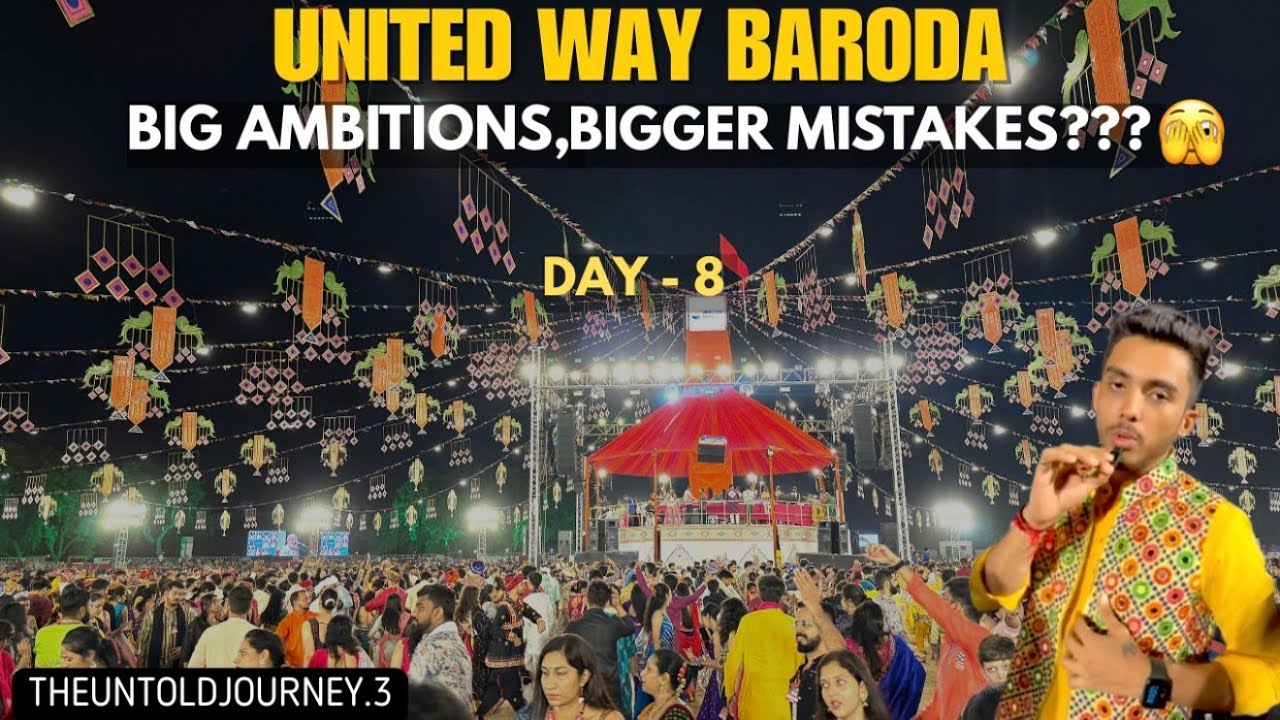 United Way Garba Secrets | No Pass Needed?! 🫨 |Theuntoldjourney.3