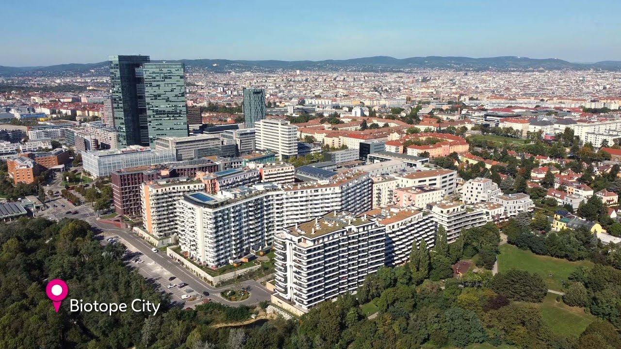 IBA-Quartier Biotope City Wienerberg: Drohnenflug 2021
