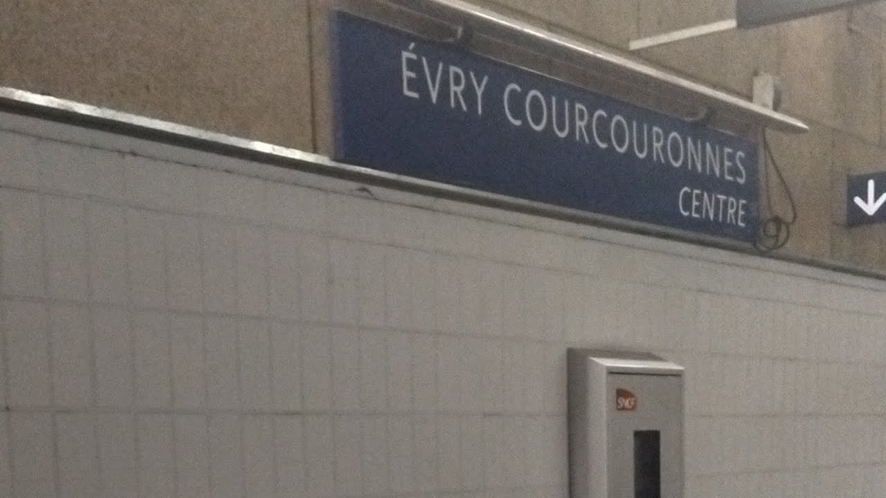 Trajet dans la z20500 idfm 126D entre Juvisy et Évry  RER D