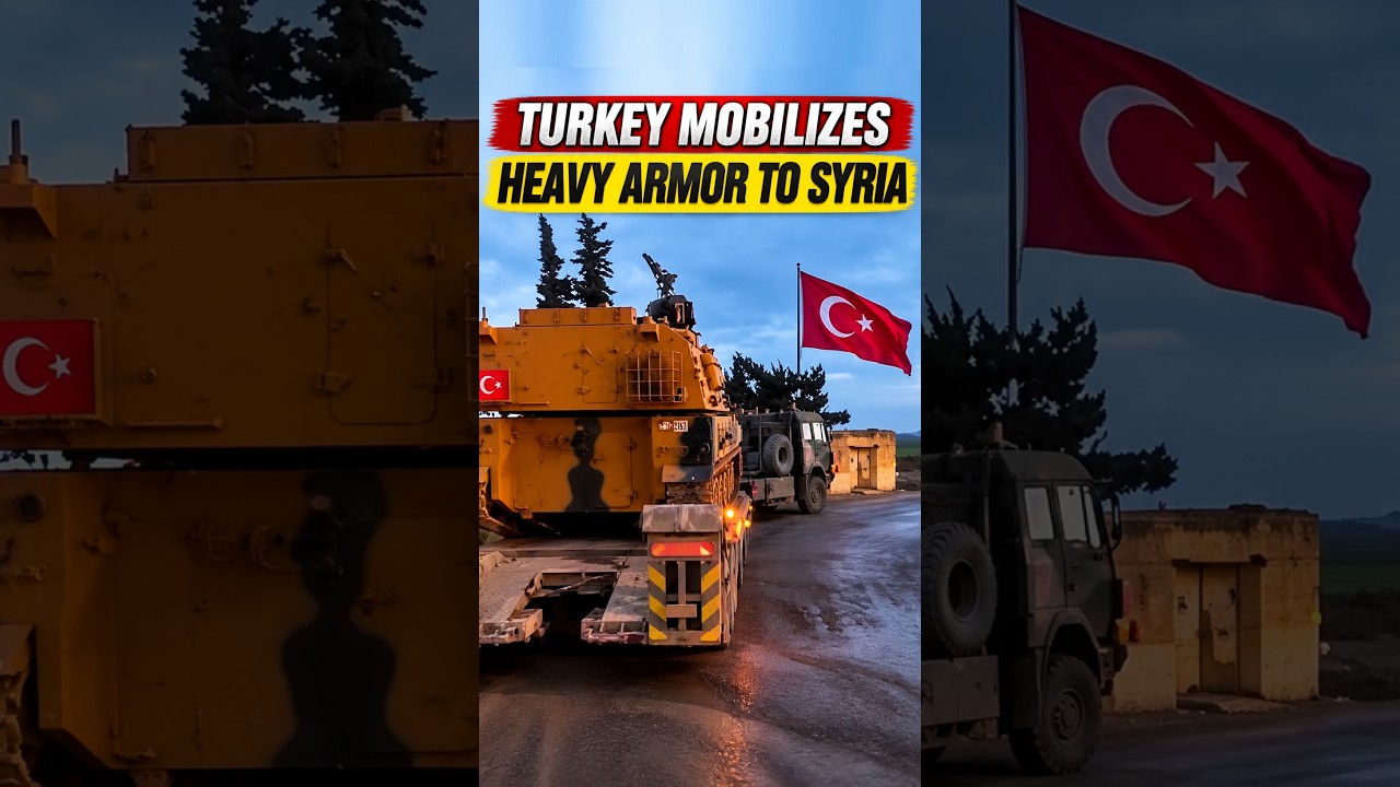 Turkey Moves Heavy Weapons Toward Syria Amid Rising Tensions