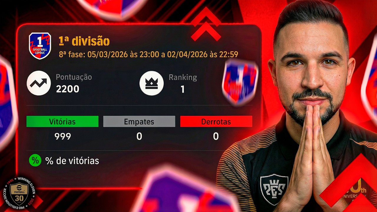 😱 LIVE AGORA! Sextou No CHAMPIONSHIP 2026 AO VIVO Do eFootball 2026 MOBILE + Divisões 🔥
