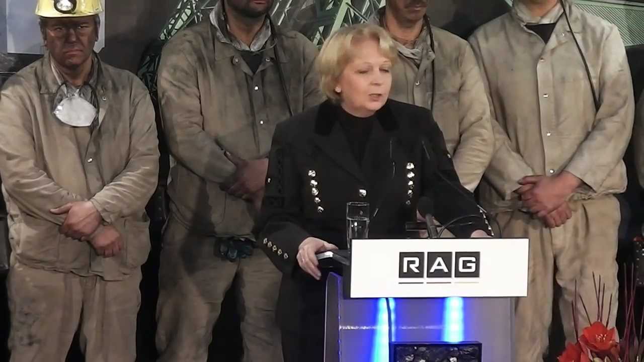 RAG Bergwerk West Hannelore Kraft Schließung BW Kamp-Lintfort