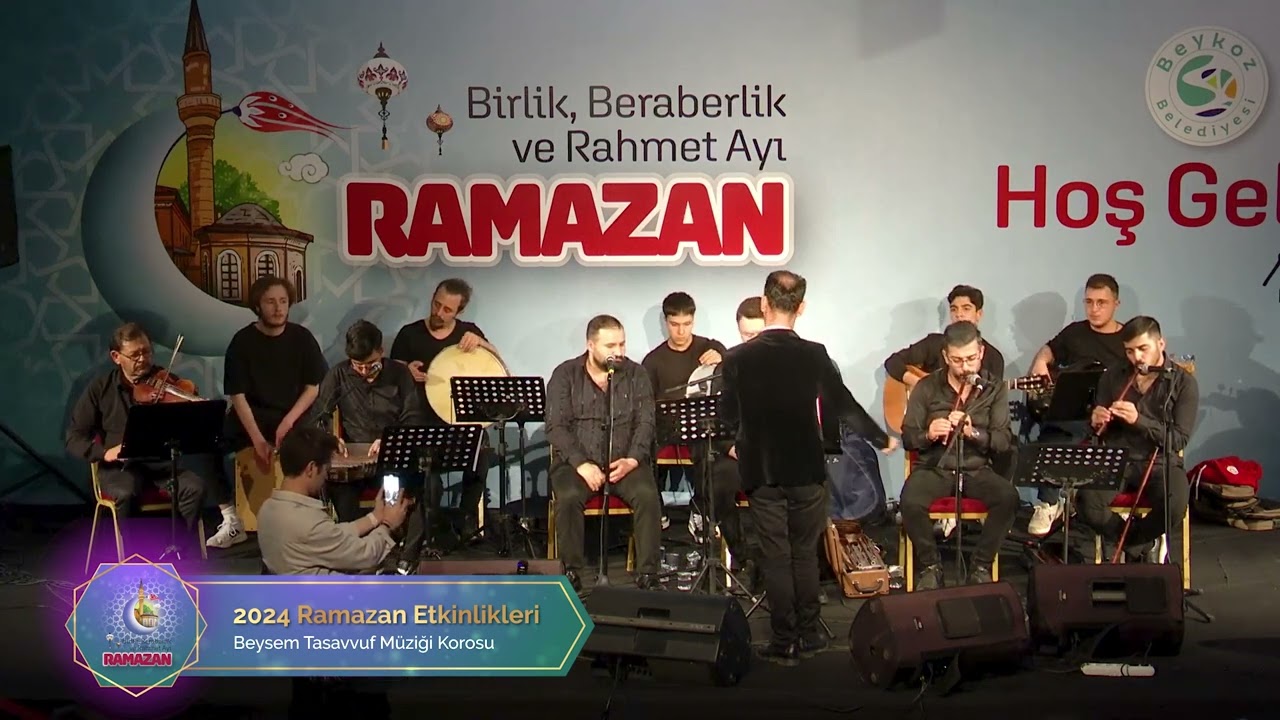 BEYKOZ BELEDİYESİ 2024 RAMAZAN ETKİNLİKLERİ: BEYSEM TASAVVUF MÜZİĞİ KOROSU DİNLETİSİ